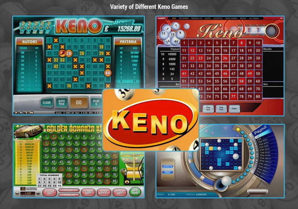 Keno online lottery