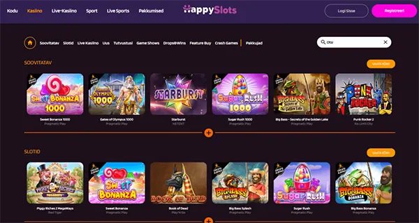 filtros de juegos