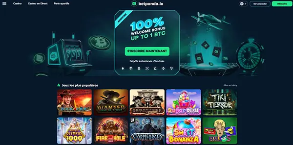 BetPanda Bitcoin-Zahlung